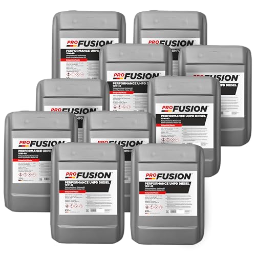 ProFusion 10W-40 200L (Pack de 10 x 20L) Performance UHPD Diesel – Aceite de Motor Semisintético para Camiones Pesados – Servicio Extendido y Protección Óptima – API CI-4/CH-4, ACEA E7, MB 228.3