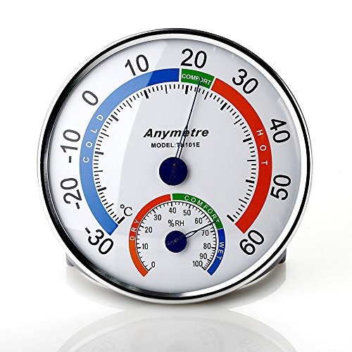 Higrómetro y Termómetro Mbuynow medidor de la temperatura y humedad para...