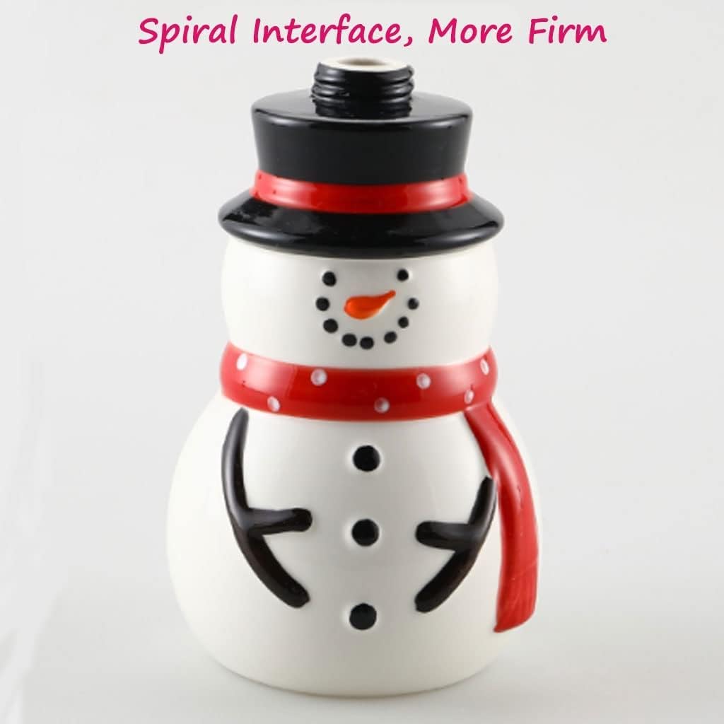 Lovely Soap Dispense Fillable Ceramic Soap Pump Stainless Steel Pump Lotion Dispenser 430ml/14.5oz Bathroom Accessories