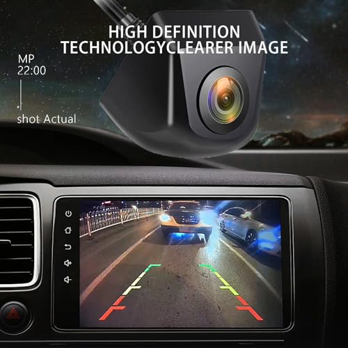 Image of 1 PC Rear View Backup Camera, Waterproof Night Vision Recorder, 170 Degrees Image Imaging Equipment, Automotive Blind Spot Monitor, Universal for Most Vehicles (Black), LEESXT1000BL-1PC