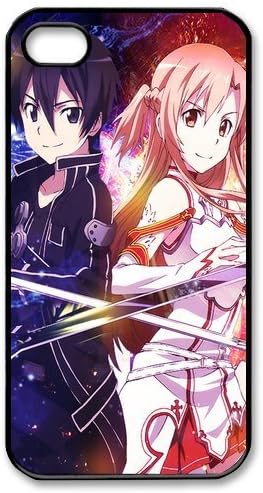 Japanese Anime Sword Art Online Kirito And Asuna Slim Hard One Piece Durable Apple Ipod Touch 5 4g Case Cover Amazon Co Uk Electronics Photo