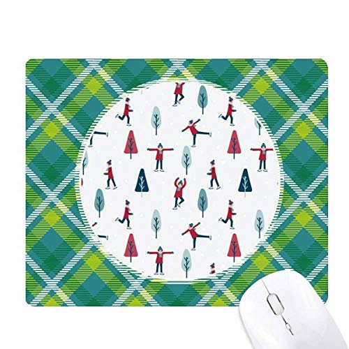 Tapis de souris sport illustration colorée avec base antidérapante et motif pixel