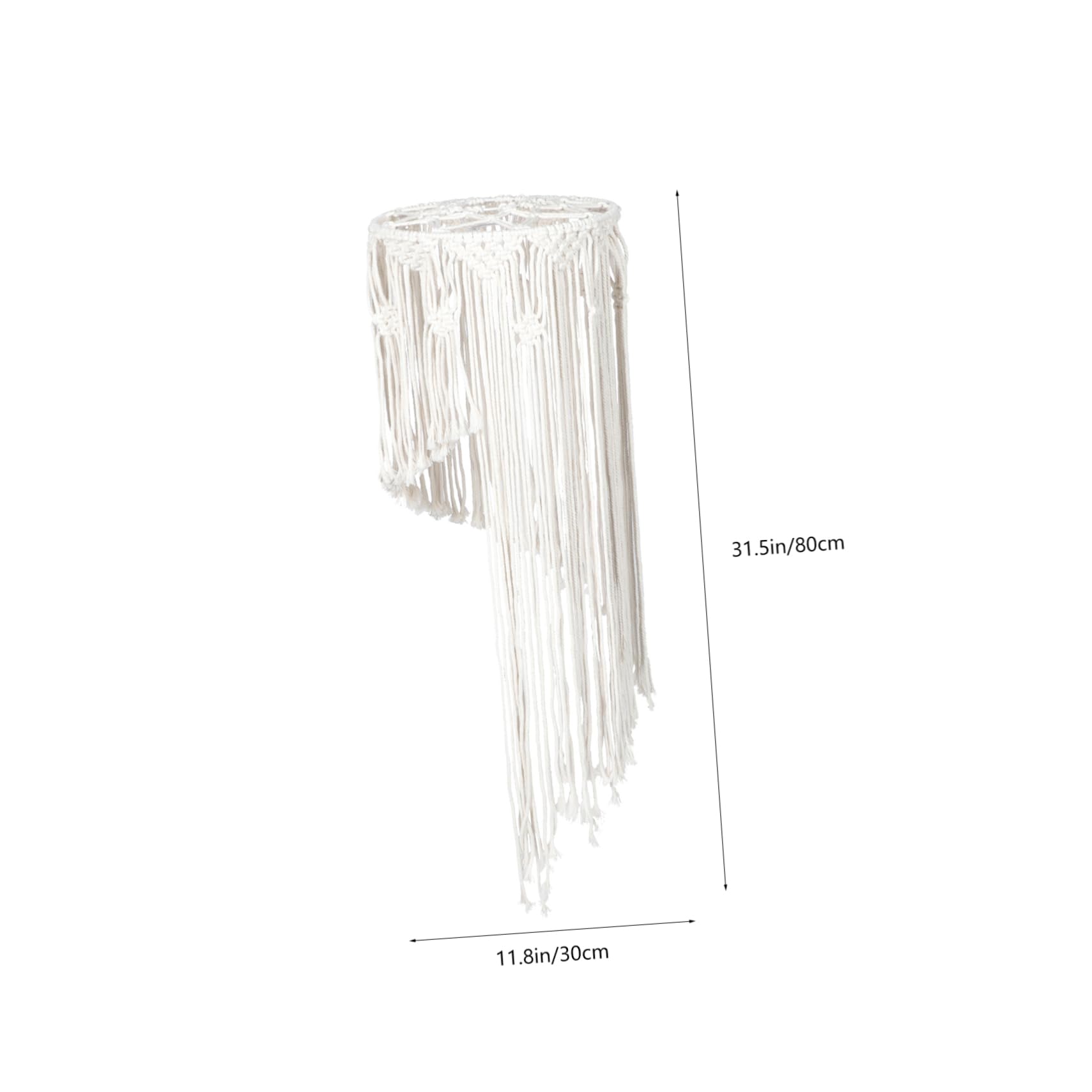 HOODANCOS Home Lampshade Woven Ceiling Light Cover Cotton Creative Light Diffuser