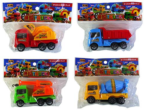 Amazon.co.jp: フリクション建設TRUCK【12個入り】 : おもちゃ