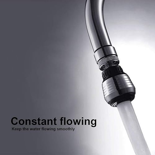 Miniatura 7 de Cabezal de grifo de cocina movible giratorio de 360 grados para ahorro de agua, boquilla de filtro de fregadero, difusor flexible, paquete de 5