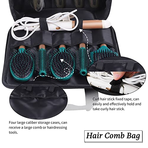 Hair Dryer Bag Barber Carrying Case Barber Tool Bag Hairstylist Traveling Case Hairdressing Tool Storage Case Cosmetology Organize Hair Salon Equipment Blow Dryer4