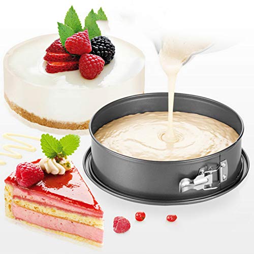 image for smtg 3 Different Size Springform Pan Set,Nonstick Leakproof Cheesecake