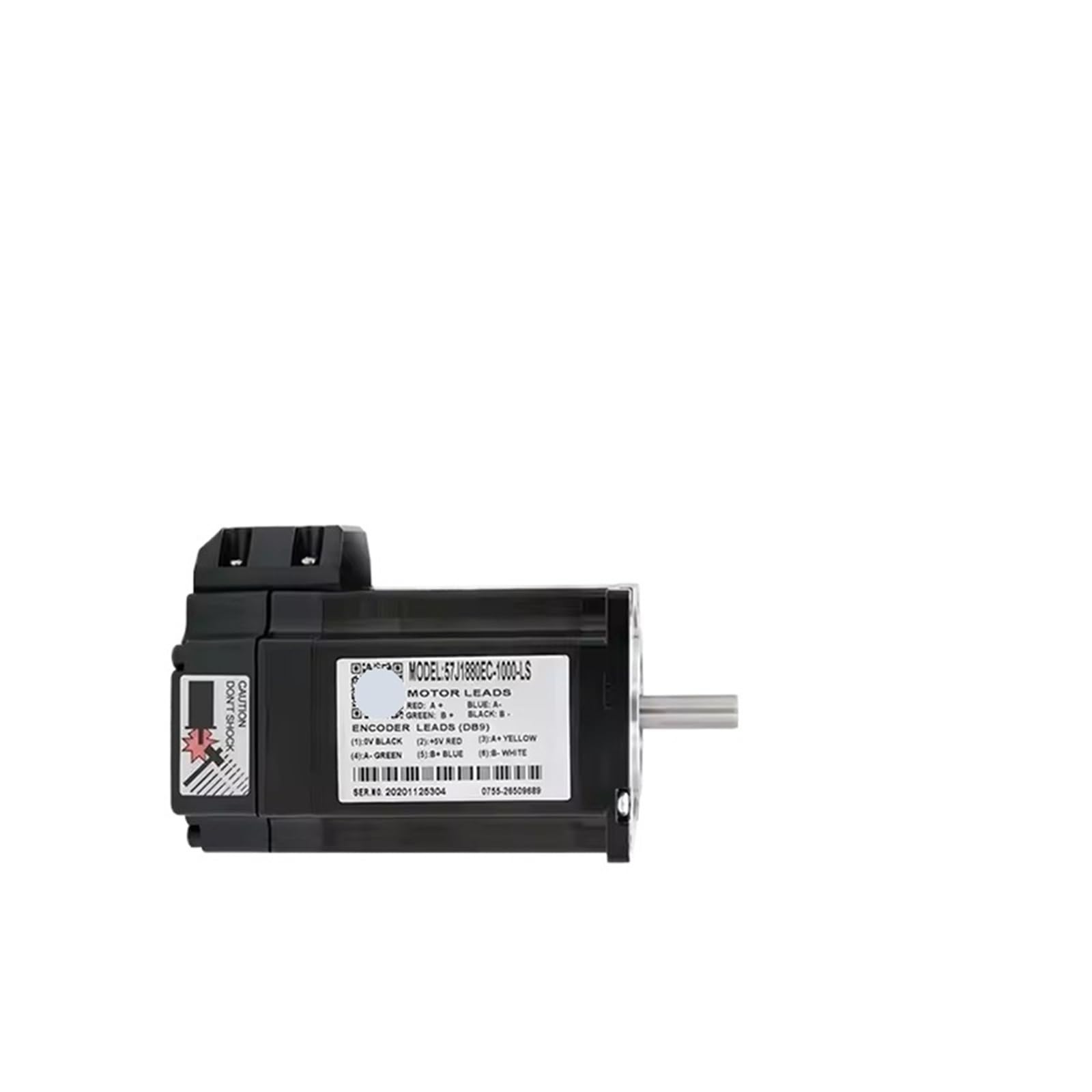 Servomoteur facile pas à pas 2,0 Nm avec encodeur 1000 lignes pour mouvement de haute précision