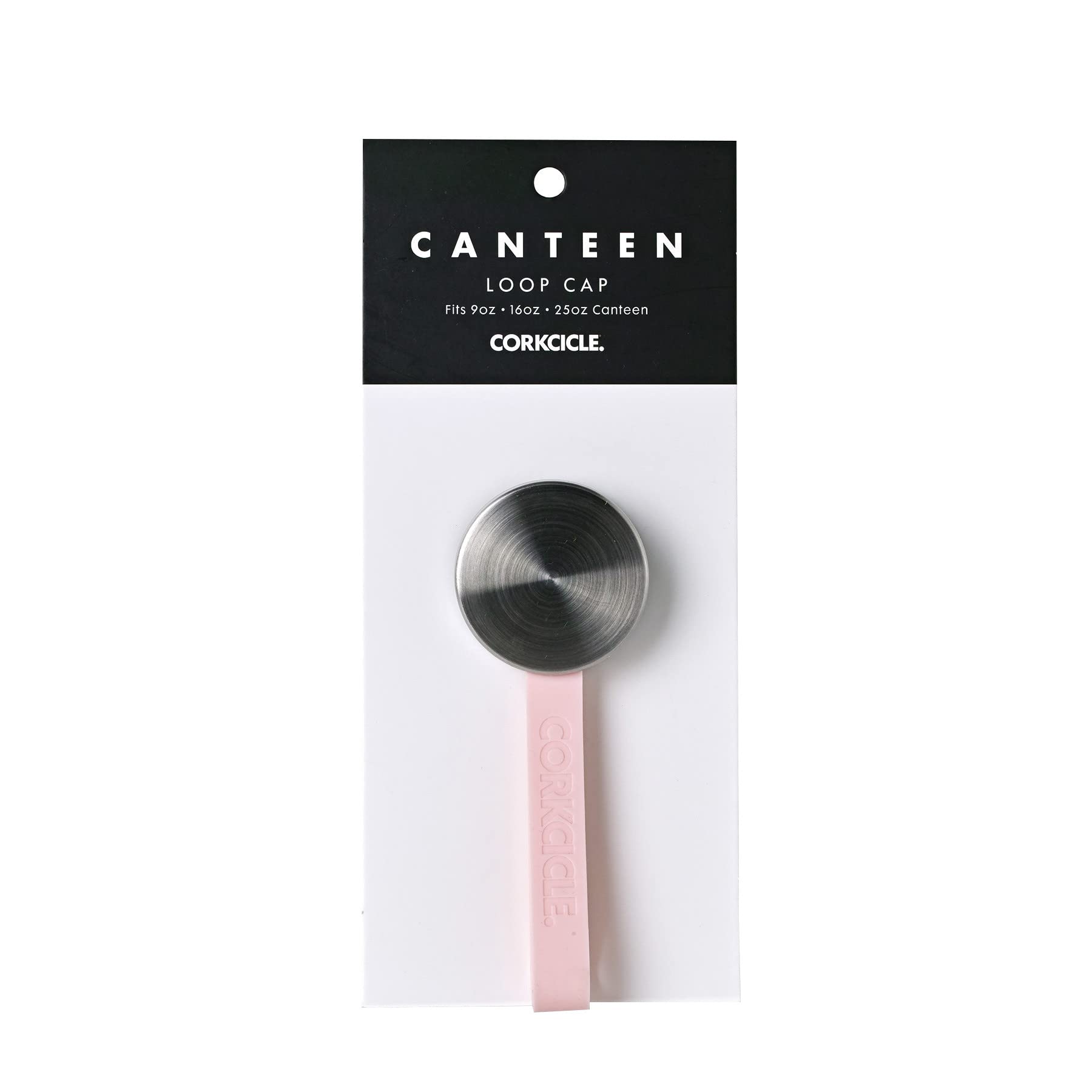 CORKCICLE【日本正規販売品】持ち運び便利 CANTEEN専用 ループキャップ ローズクォーツ 交換 SPICE OF LIFE(スパイス) 2000LCAP-RQ