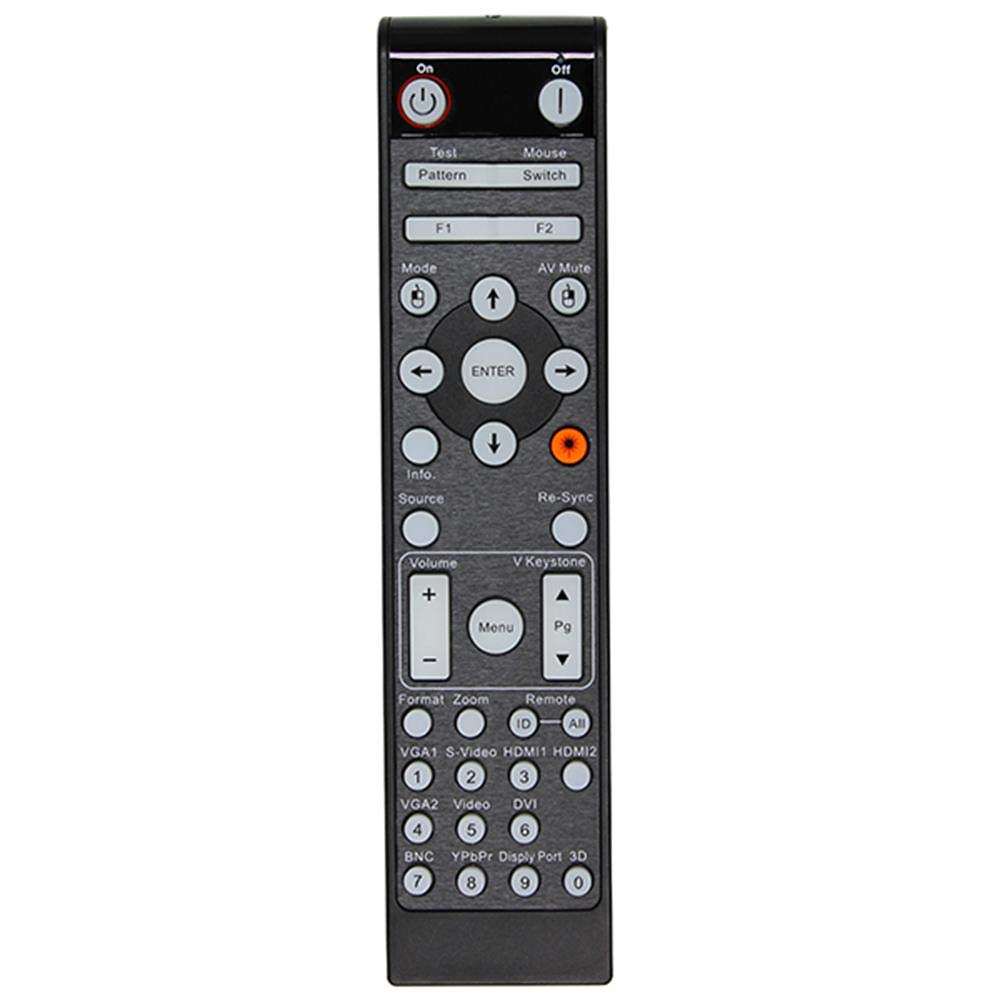 AuKing Telecomando Universale Per Proiettori Optoma – Sostitutivo Per Serie EH, WU, X, BR