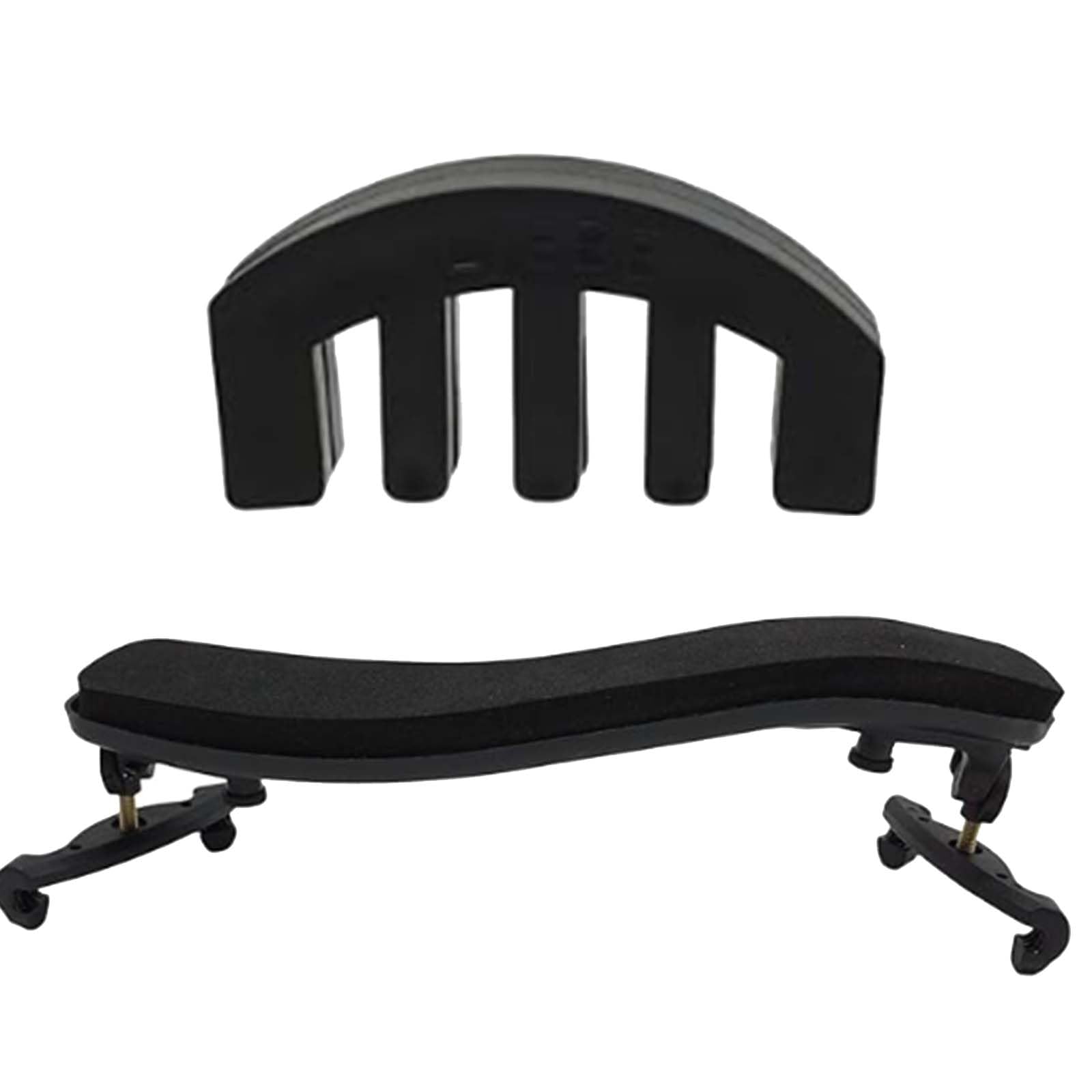Tarqite Violin Shoulder Rest For 4/4 And 3/4 Size, Adjustable And Collapsible Feet Violin Shoulder Rest