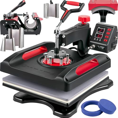 Máquina de termofijado multifunción 15x15 pulgadas rojo