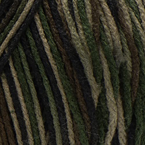 Image of RED HEART Super Saver Jumbo Yarn, Camouflage