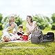 Fexkean Wickeltasche Rucksack Baby Wickelrucksäcke mit Großer Reisewindeltasche mit faltbarem Kinderbett mit Multifunktions Babytaschen Wickelauflage Babybettrucksack-Gray