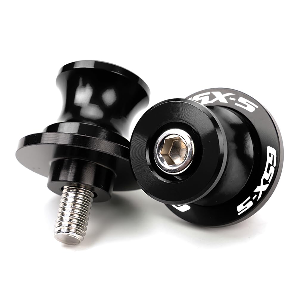 Diabolos Moto pour Suzuki GSXS 750 1000 GSX-S750 GSX-S 1000 GSX-S950 GSX-8S GSX-S1000GT 2025 Accessoires, Support de béquille Bobbins arrière M8 Support de Montage Adaptateur oscillant