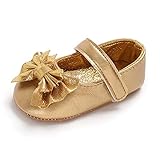 Timatego Baby Girl Mary Jane Flats Shoes Non Slip Soft Sole Infant Toddler First Walker Wedding...