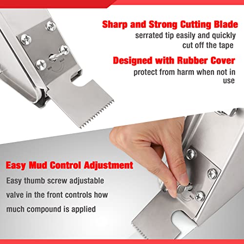 Goldblatt-Banjo-Tape-Set-Drywall-Taping-Tools-with-10-Blue-Steel-Taping-Knife-Lightweight-Comfortable-Use-for-Finishing-and-Patching