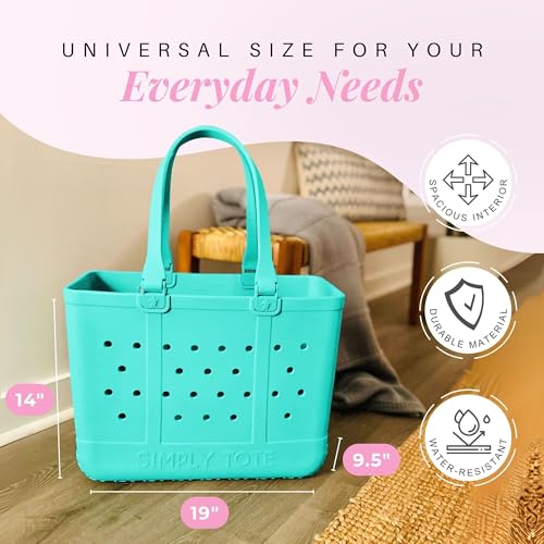 Image of Simply Southern, Large Tote Bag