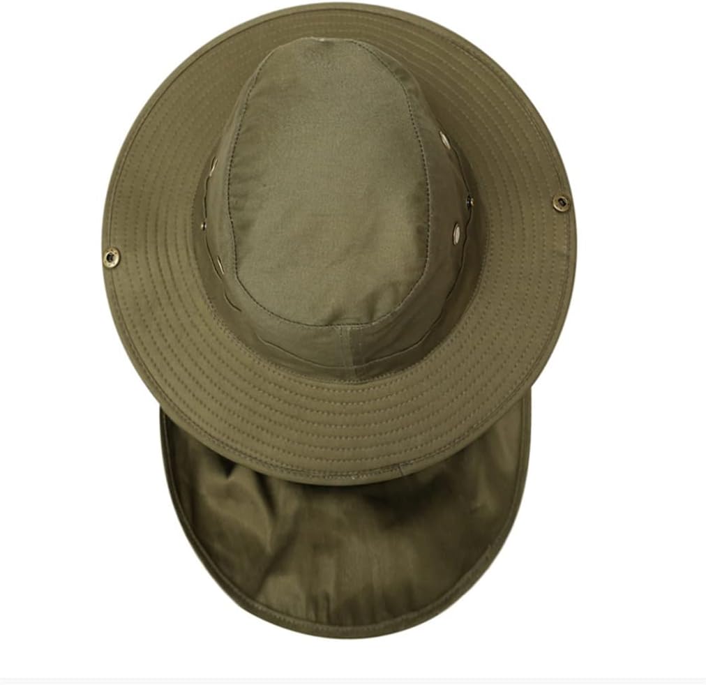 Sun Hat Men's Household 360 Degrees Protection Fisherman's Foldable Hiking and Fishing