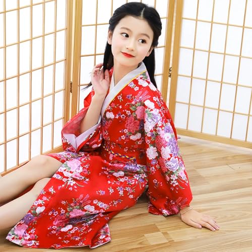 Kimono para niños sin rozaduras disfraz yukata suave infantil 5