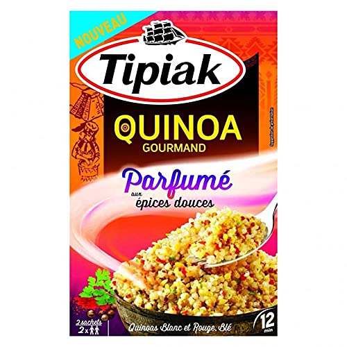 Tipiak Quinoa Gourmand perfumada © Ã ‰ Um Pices Dulce rojo y blanco Quinoa BLA © © para 2 bolsas de 240 g (juego 4)