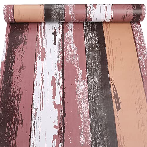 Image of OREN EMPOWER- create your choices hd Wallpaper for Walls (Covered Area - 45(w) x 330(h) cm, Color - Multi, Pattern - Multicolor Shades oof Structured Stripes)