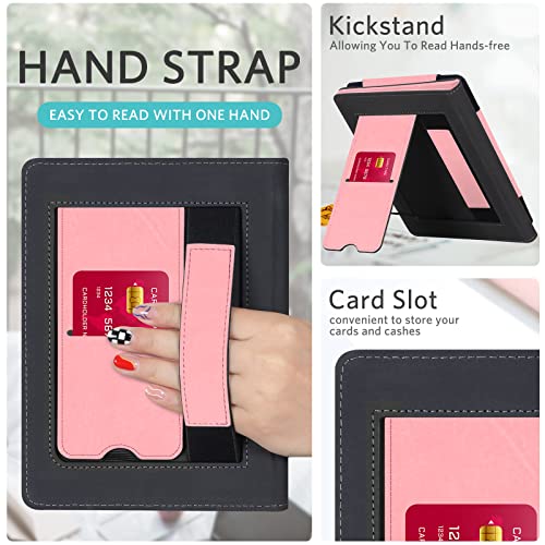 Image of CoBak Case with Stand for 6.8 inch E-Book Reader -Cover with Auto Sleep Wake,Card Slot,Hand Strap Feature - Fits 11th Generation（not Compatible with Meebook /KoBo）