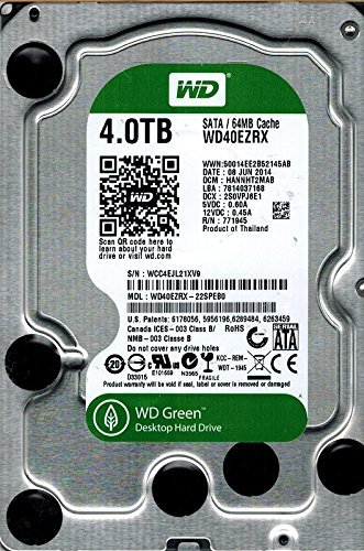 Amazon | WD40EZRX-22SPEB0 Western Digital 4TB DCM: HANNHT2MAB