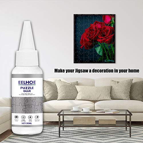 Colla per puzzle, colla fissativa per puzzle