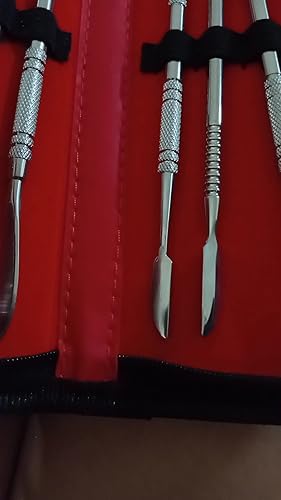 Set Da 12 Pezzi In Acciaio Inossidabile Per Intagliare La Cera Comprendente Forbici Per Cera Utensili Per Argilla E Utensili Per Intagliare Frutta Zucche Meloni E Denti 90849284 - Foto 8