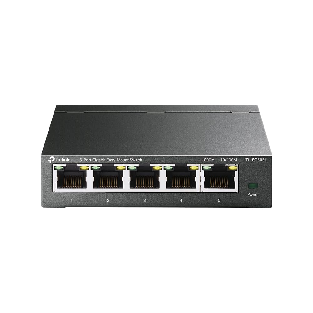 【新品5セット】 TP-Link TL-SG505 5ポート スイッチングハブ TL-SG505 | 5ポート ギガビット らくらくマウントスイッチングハブ