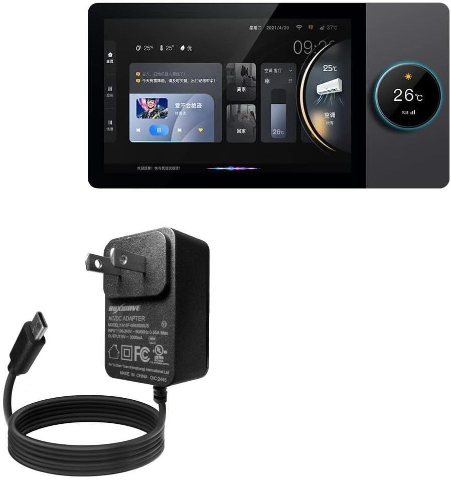 BoxWave Wall Charger Direct with integrated USB Type-C cable