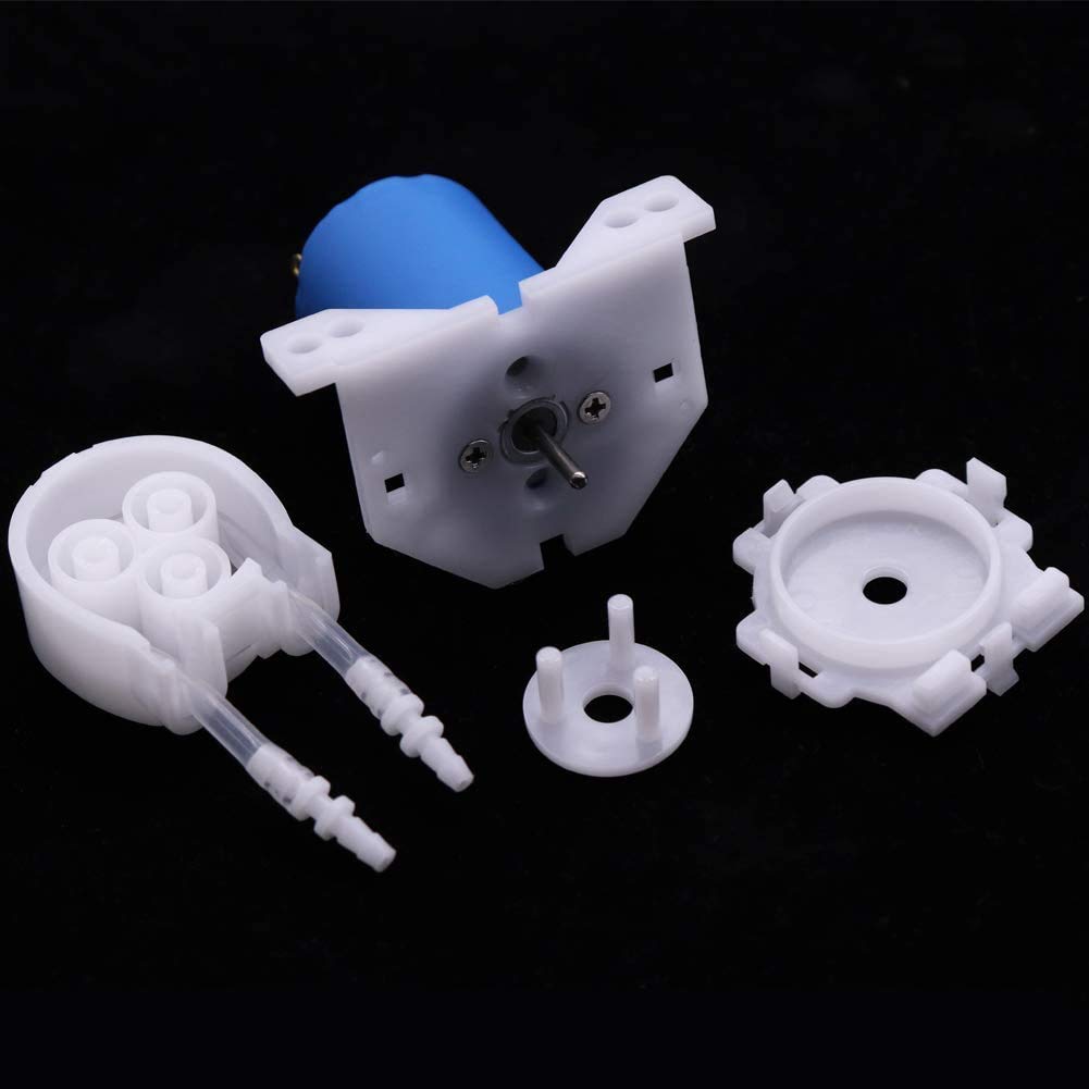 Produktbild von Peristaltikpumpe DC 12V | 0–100 Ml/min | Mini-Schlauchpumpe | Einfach Zu Reinigen | Für Chemikalien & Aquarium