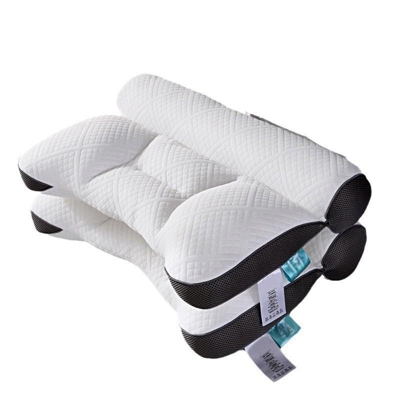 Poduszka Pinnoize Ulepszona wersja Ergonomiczna poduszka z gęsiego puchu, odciążająca szyję (szara)