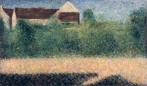 Tableau Unbekanntes Bild Seurat pour décoration chambre zen