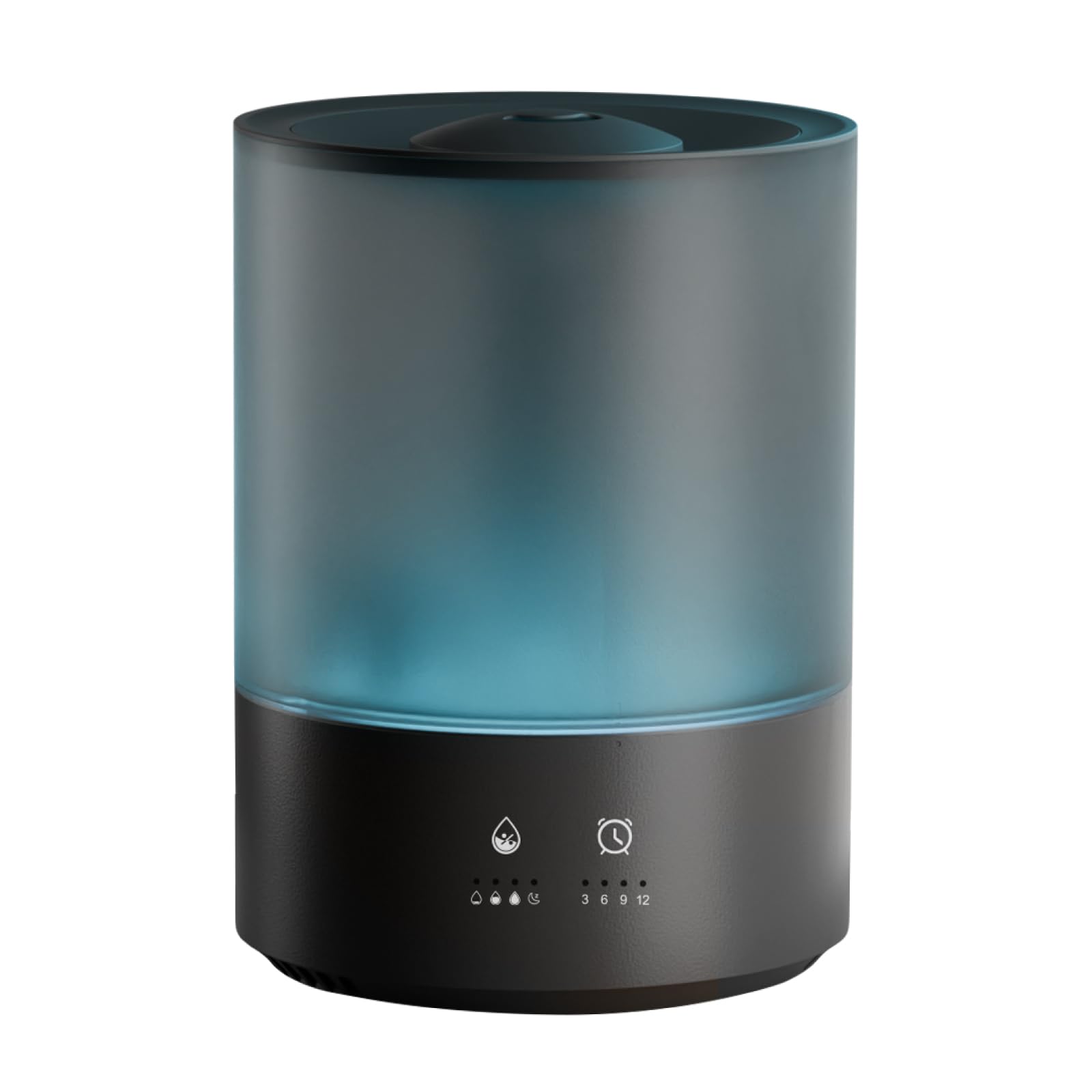 Oraimo 4L Smart Humidifiers for Bedroom Baby Room BPA Free, 3 Cool Mist Level |4 Timer Setting |7 Ambient Lights |Auto-Off |26dB Quiet |Up to 28H for 40 ㎡, Corrosion-Resistant Oil Diffuser for Home