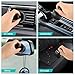 PURATEN 2 pcs Car Tire Shine Applicator Brush, Automotive Tire Dressing Applicator Brushes, Portable Car Tire Detail Brush for Vehicles Care Tire Detailing Polish Wax Applicator (Color:Black)