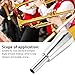SPYMINNPOO Trumpet Mouthpiece, 3C Metal Long Lasting Luster Thicker Heavier Replacement Mouthpiece Silver/Gold Optional Sportinggoods Wind Instrument Accessories(Silver?¨º?