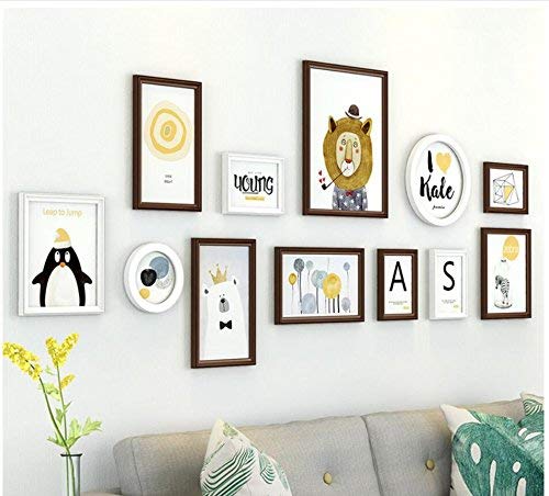 Regal Blumenständer Blumentreppe Blumenregal Pflan Fotorahmen Collage Fotorahmen Schlafzimmer Sofa Hintergrund… – Bild 4