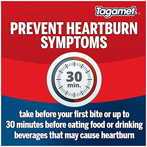 Tagamet HB 200 mg Cimetidine Acid Reducer and Heartburn Relief, Relieves and Prevents Indigestion, 70 Count