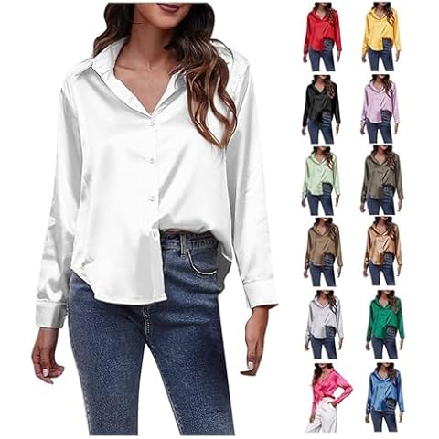 Chemisier Femme Satin Singular-Point Cover
