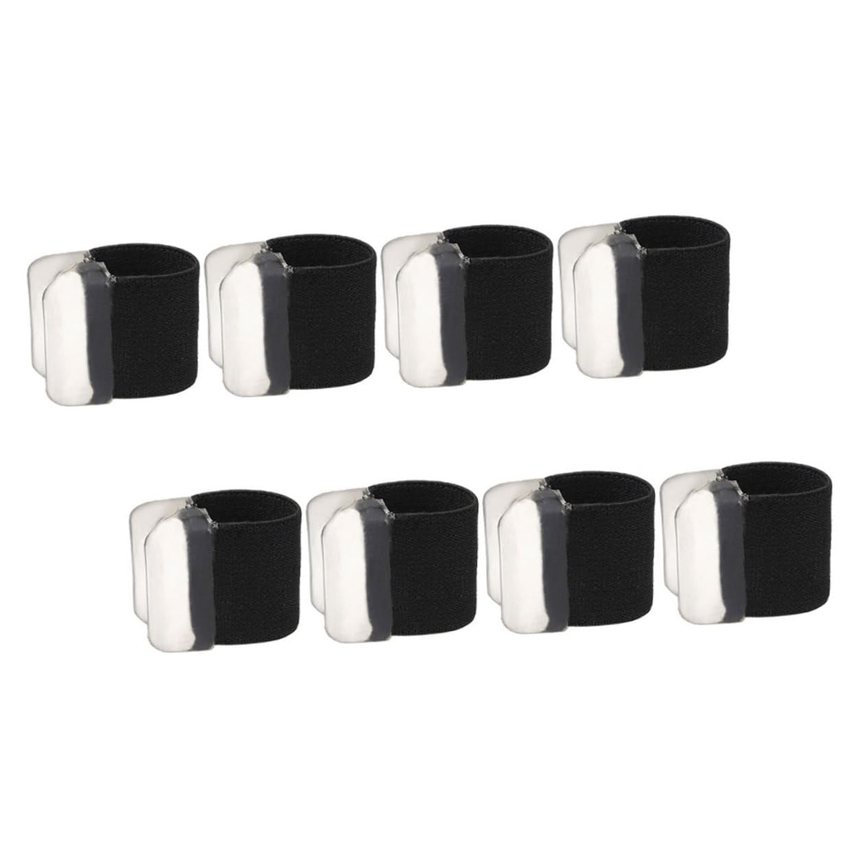 PLAFOPE 4Pairs Toe Separators for Men Women Bunion Relief Spacers Comfortable Reusable Foot Correctors for Overlapping Toes for Daily Wear