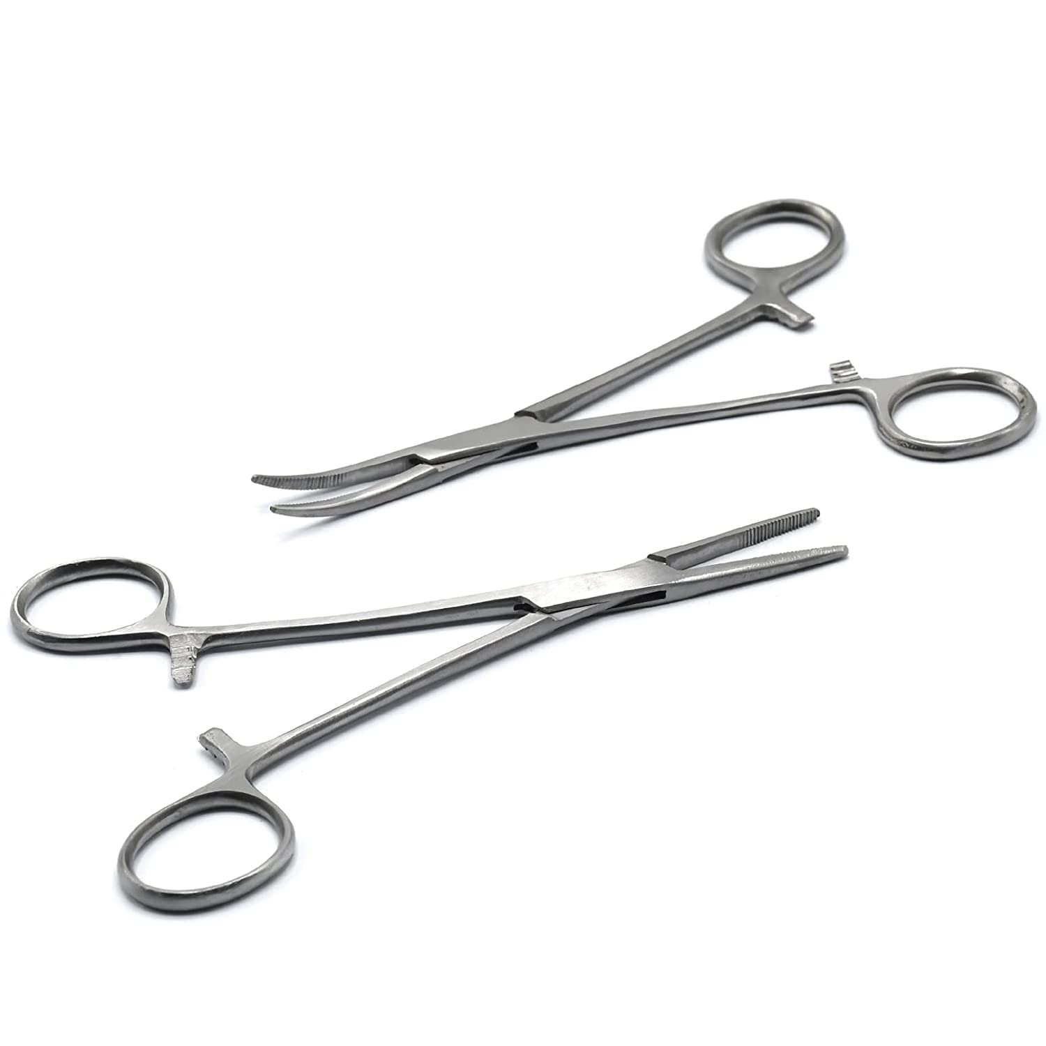 OdontoMed2011® 10 Assorted Kelly Locking HEMOSTAT Forceps 5.5" ODM (Silver) — Amazon image 7