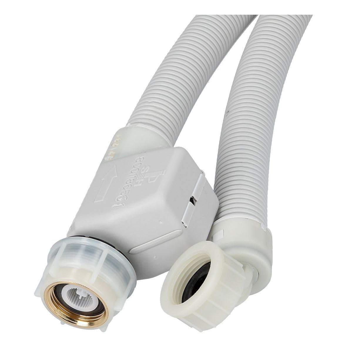 easyPART passend für BOSCH 11045139 Zulaufschlauch Aquastop 1,5m 93°C für | Waschmaschine, Geschirrspüler, Sicherheitsschlauch, Wasserstop, Schlauch in Schlauch, Lecksensor, Anschluss gerade Winkel