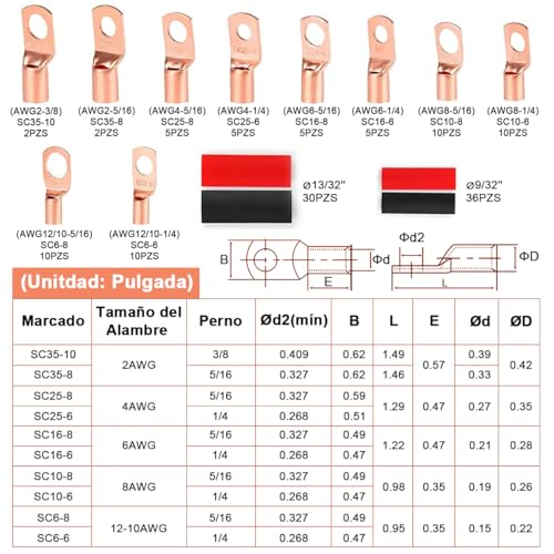 Terminales para cables 8 Imagen adicional
