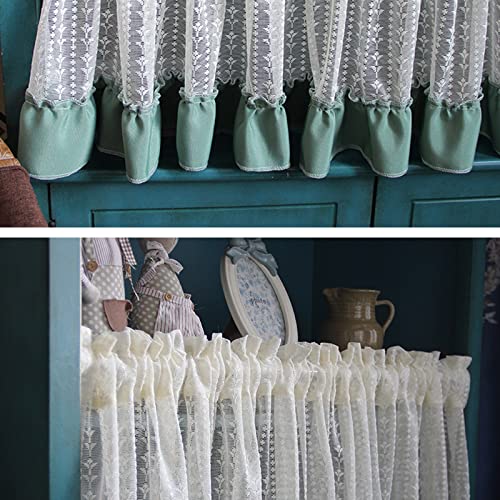 Rideaux transparents en dentelle pour décor de mariage - 4