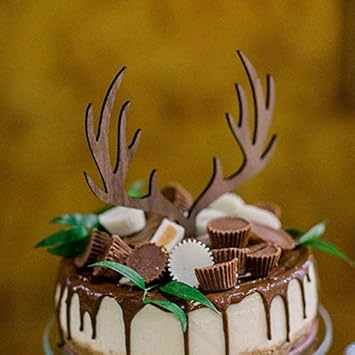Decoration De Gateau En Bois En Forme De Bois De Cerf Pour Gateau De Mariage Amazon Fr Cuisine Et Maison Decoration De Gateau En Bois En Forme De Bois De Cerf Pour Gateau De Mariage Amazon Fr Cuisine Et Maison