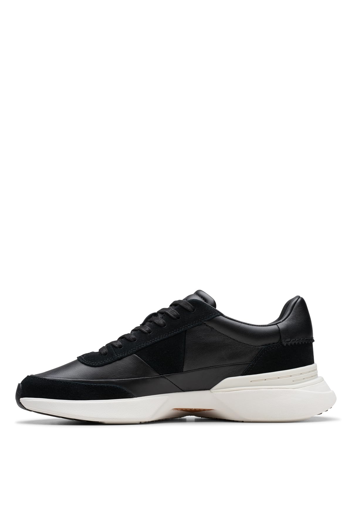 Clarks Craft Pace Mens Black Leather, 11