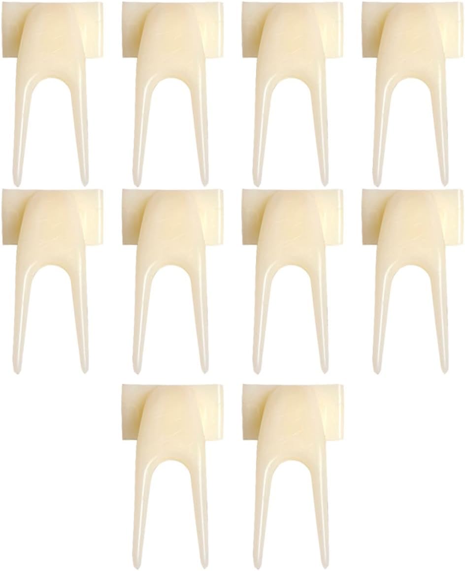 Bird Fruit Feeding Fork, Cage Install Feeder Tool, 20Pcs Plastic