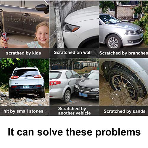 Car Scratch Remover Black Waterproof Auto Scratch Remover Pens Auto Paint Scratch Remover Black Vehicle Scratch Repair Pen Truck Scratch Repair Automotive Scratch and Chip Repair Marker (Black) - Thumbnail 2